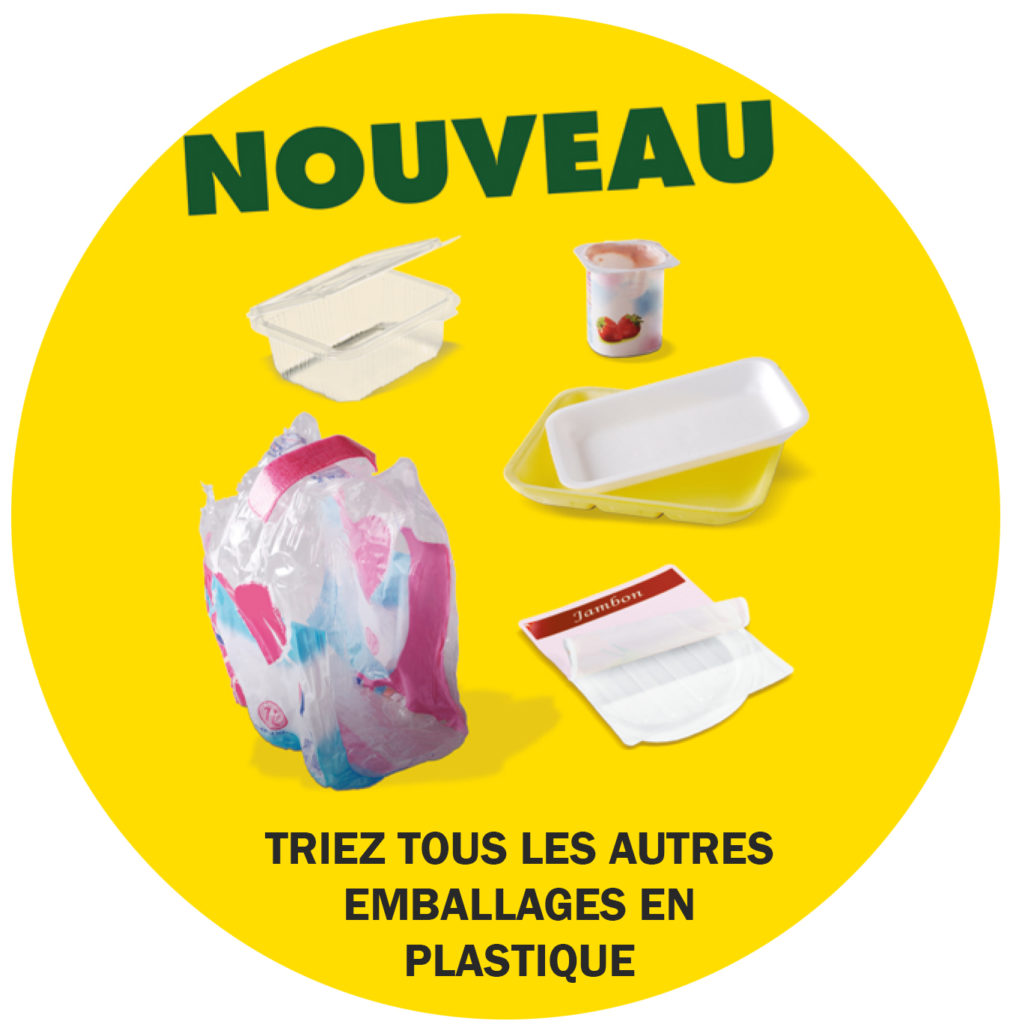 Visuel tri des plastiques