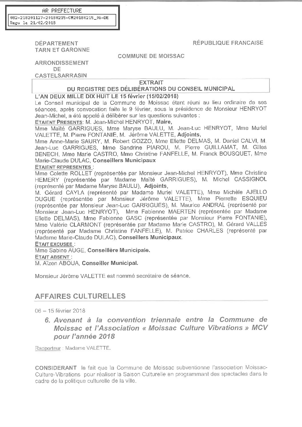 06 AVENANT CONVENTION COMMUNE MCV 2018