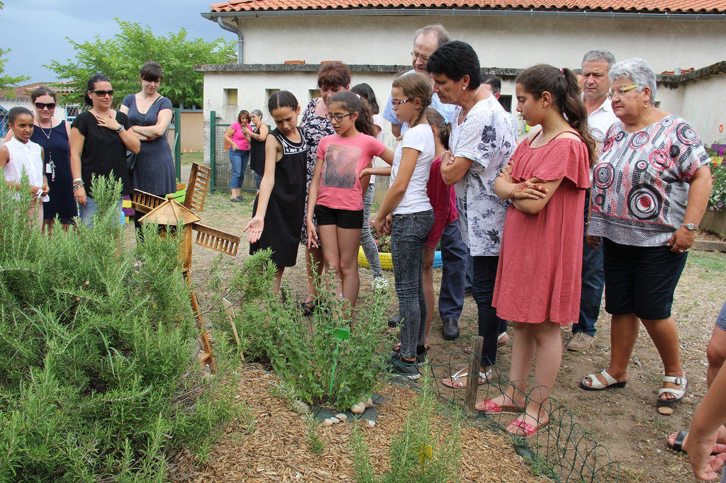 10. Inauguration Jardin de l'ALAE 2017