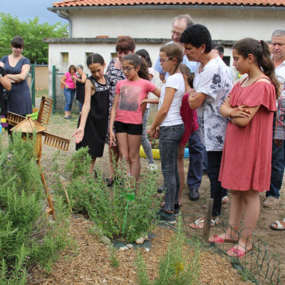 10. Inauguration Jardin de l'ALAE 2017