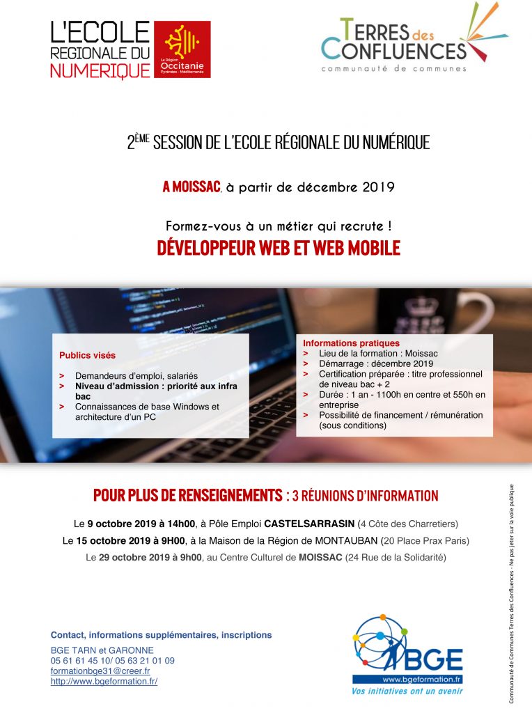 formation developpement web