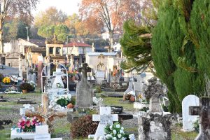 Vue du cimetière municipal