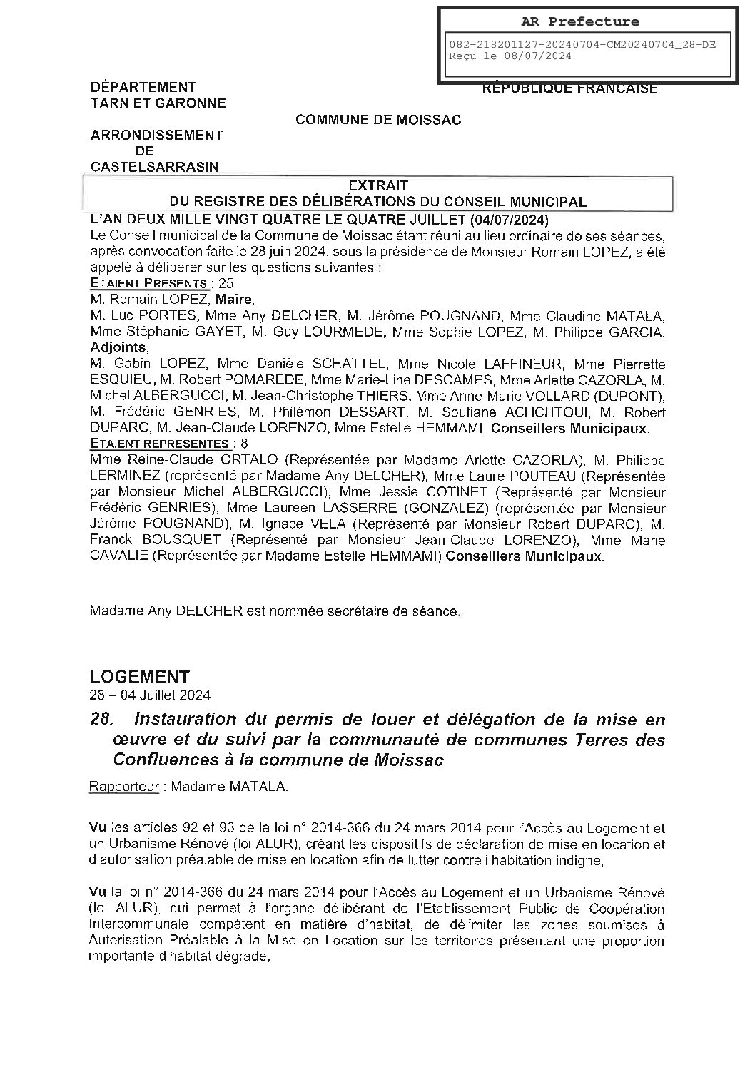 2024.07.28 INSTAURATION DU PERMIS DE LOUER