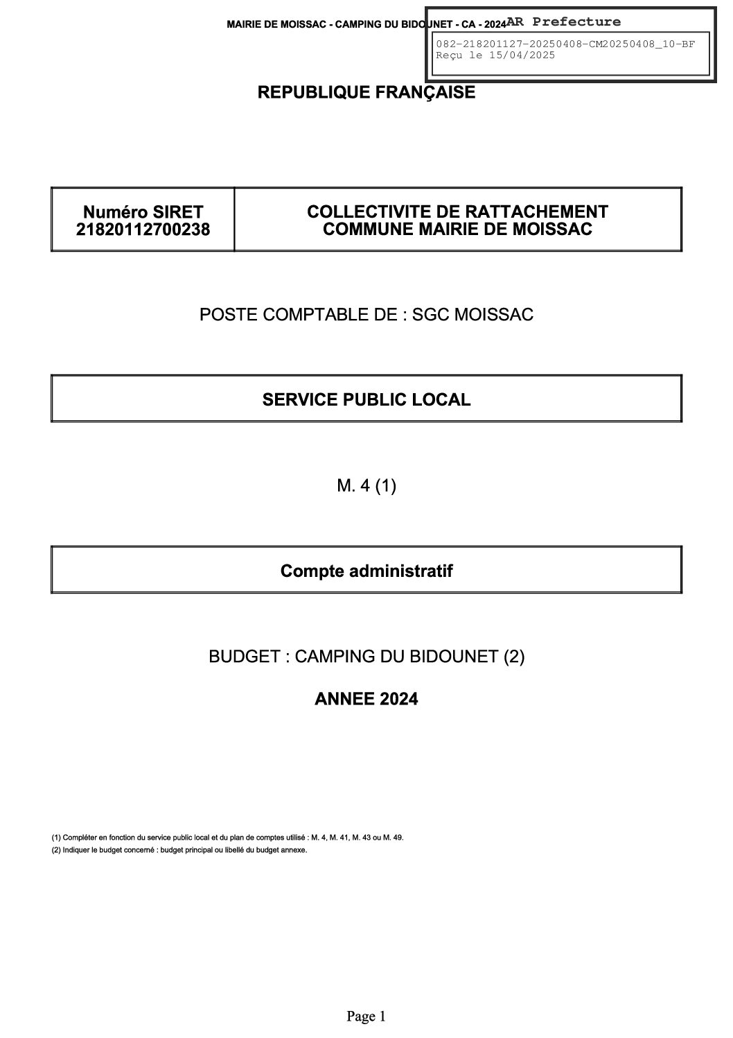 10 PIECE MAQUETTE CA 2024 CAMPING