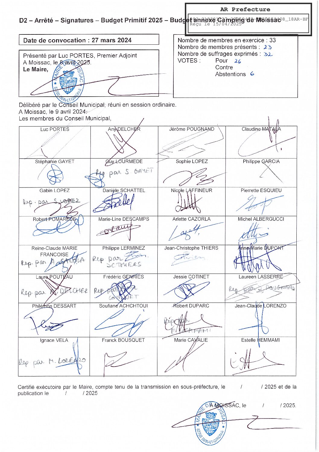18 PIECE SIGNATURES