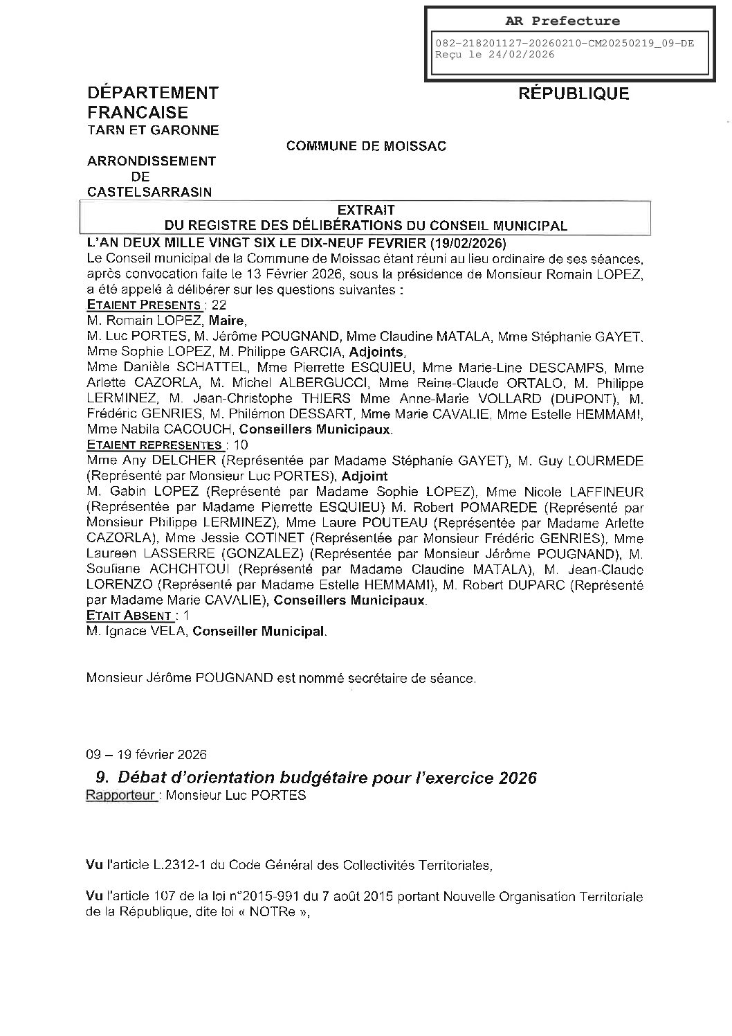 2026.02.19 09 DEBAT D ORIENTATION BUDGETAIRE