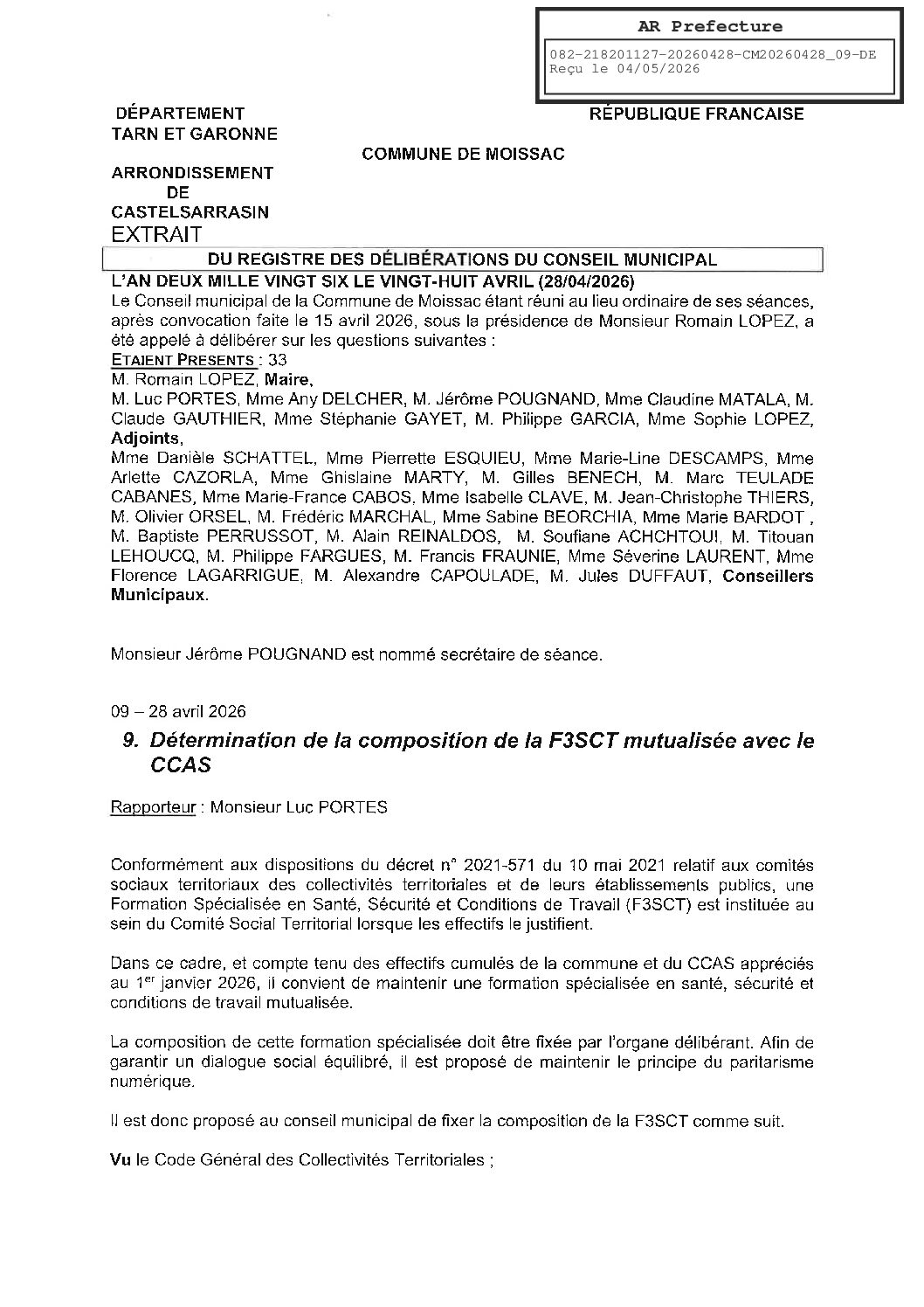 04 09 DETERMINATION D ELA COMPOSITION DE LA F3SCT